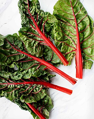 SWISS CHARD SALAD LEAVES